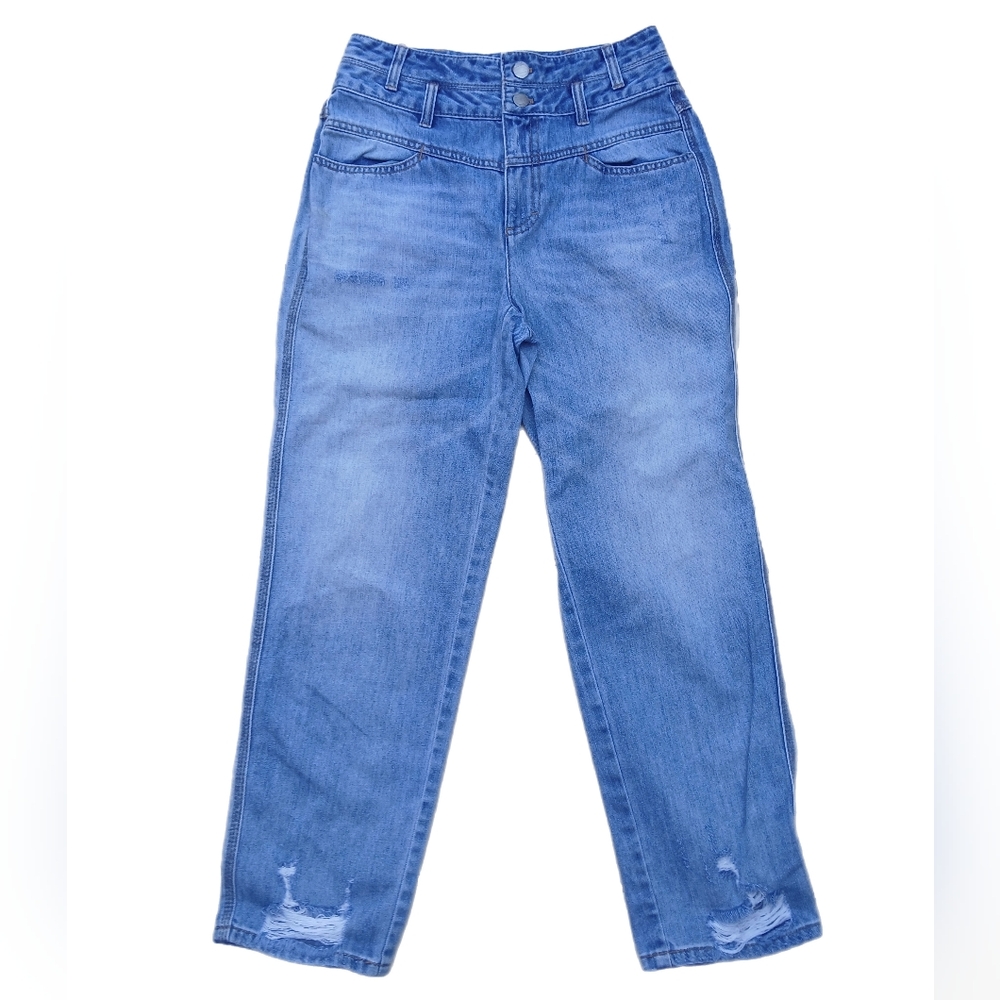 Stylish Blue Boyfriend Jeans